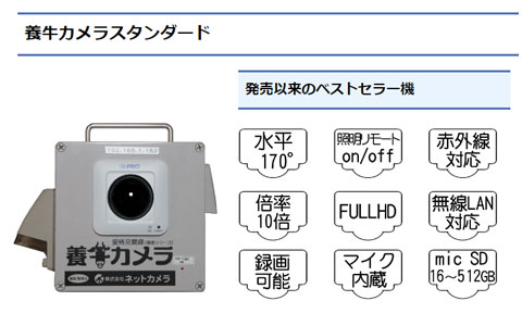 養牛カメラスタンダード